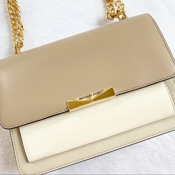 🎉HP🎉Michael Kors Jade TriColor Leather Crossbody - Picture 4 of 10